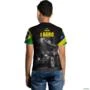 Camiseta Agro Brk Goias é Agro com Uv50 -  Tamanho: Infantil XG
