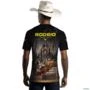 Camiseta Country Brk Rodeio Apurrinhado com Uv50 -  Gênero: Masculino Tamanho: XXG