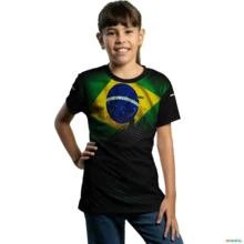 Camiseta Agro BRK  Agro do Brasil com UV50 + -  Tamanho: Infantil PP