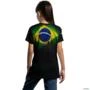 Camiseta Agro BRK  Agro do Brasil com UV50 + -  Tamanho: Infantil P