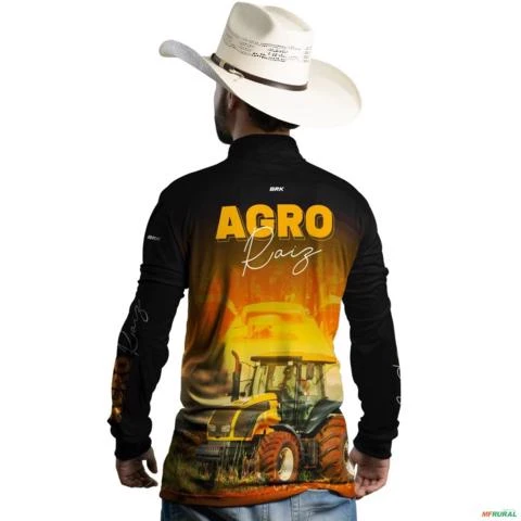 Camisa Agro BRK Trator Agro Raiz com UV50 + -  Gênero: Masculino Tamanho: M