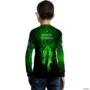 Camisa Agro BRK Verde Medicina Veterinária com UV50 + -  Gênero: Infantil Tamanho: Infantil XXG