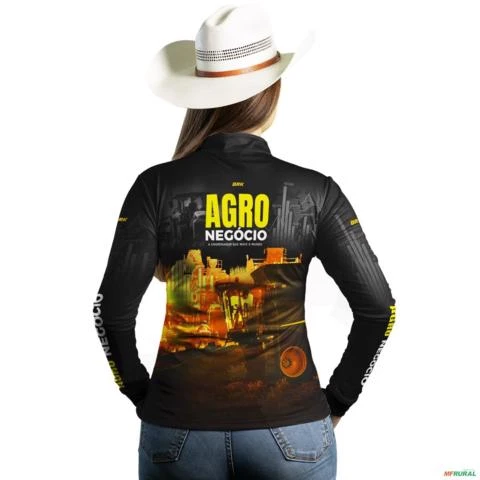 Camisa Agro BRK Agro Raíz Haras com UV50 + -  Gênero: Masculino Tamanho: XXG