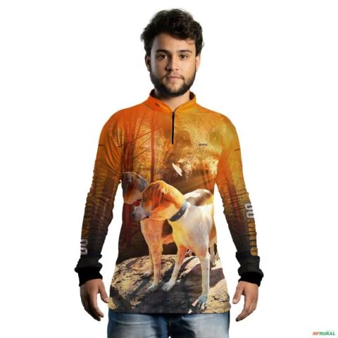 Camisa de Caça BRK Dumato Javali Foxhound Floresta com UV50 + -  Gênero: Masculino Tamanho: P