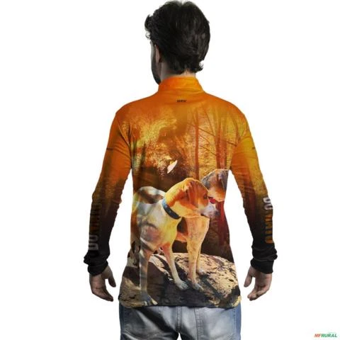 Camisa de Caça BRK Dumato Javali Foxhound Floresta com UV50 + -  Gênero: Masculino Tamanho: M
