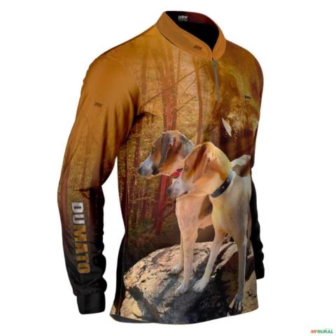 Camisa de Caça BRK Dumato Javali Foxhound Floresta com UV50 + -  Gênero: Masculino Tamanho: XG