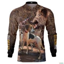 Camisa de Caça BRK Dumato Foxhound Camo Real Tree 2.0 com UV50 + -  Gênero: Masculino Tamanho: PP