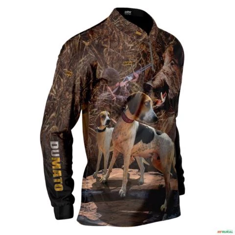 Camisa de Caça BRK Dumato Foxhound Camo Real Tree 2.0 com UV50 + -  Gênero: Masculino Tamanho: XXG