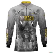 Camisa de Caça BRK Cinza Dumato Foxhound Camuflada com UV50 + -  Gênero: Masculino Tamanho: M