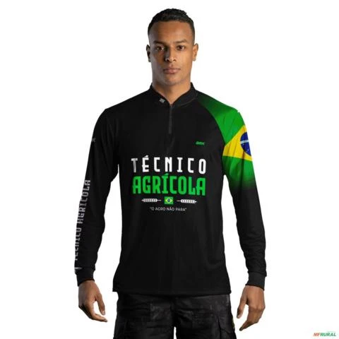 Camisa Agro BRK Técnico Agrícola com UV50 + -  Gênero: Masculino Tamanho: GG