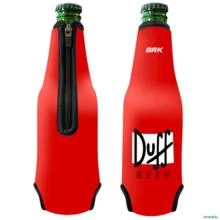 Porta Long Neck Brk Neoprene Beer Vermelho 330ml