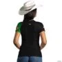 Camiseta de Profissão Brk Técnico Agrícola com Uv50 -  Gênero: Feminino Tamanho: Baby Look XG