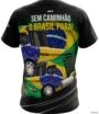 Camiseta de Caminhão BRK Sem Caminhão o Brasil Para com UV50 + -  Gênero: Masculino Tamanho: GG