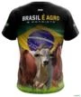 Kit Camiseta Agro Brasil é Agro+ Caneca Brk