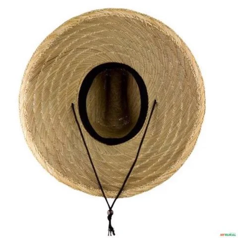 Chapéu de Palha Australiana Brk Pierside com Cordão Regulador