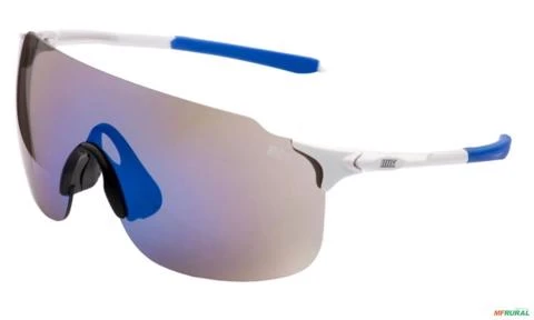 Óculos de Sol Brk Agro Branco - Lente Azul