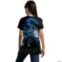 Camiseta Agro Brk O Agro Não Para Azul Proteção Solar UV50+ -  Gênero: Infantil Tamanho: Infantil XG