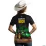 Camiseta Agro Brk Made in Roça com Proteção Solar UV50+ -  Gênero: Feminino Tamanho: Baby Look G
