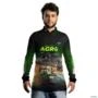 Camisa Agro BRK Made in Agro Produtor de Trigo com UV50 + -  Gênero: Masculino Tamanho: GG