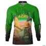 Camisa Agro BRK Verde Made in Agro Cultivo de Soja com UV50 + -  Gênero: Masculino Tamanho: PP
