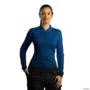 Camisa Casual BRK Unissex Basic Azul Naval com UV50 + -  Gênero: Feminino Tamanho: Baby Look G