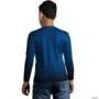 Camisa Casual BRK Unissex Basic Azul Naval com UV50 + -  Gênero: Infantil Tamanho: Infantil PP