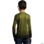 Camisa Casual BRK Unissex Basic Verde Musgo com UV50 + -  Gênero: Infantil Tamanho: Infantil PP
