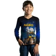 Camisa Agro BRK Made in Agro Pecuária com UV50 + -  Gênero: Infantil Tamanho: Infantil PP