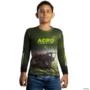 Camisa Agro BRK Plantação de Tabaco Força da Terra com UV50 + -  Gênero: Infantil Tamanho: Infantil XXG