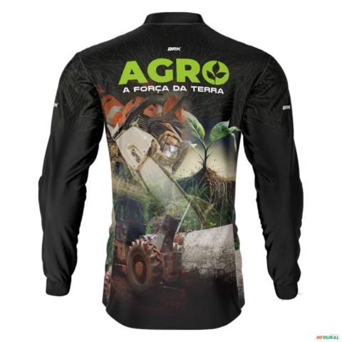 Camisa Agro BRK Manejo Florestal com UV50 + -  Gênero: Masculino Tamanho: M