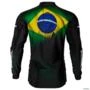 Camisa Agro BRK Bandeira Brasil com UV50 + -  Gênero: Feminino Tamanho: Baby Look P