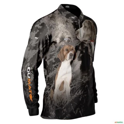 Camisa de Caça BRK DuMato Cão de Caça FoxHound com UV50 + -  Gênero: Masculino Tamanho: PP