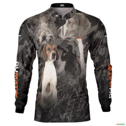 Camisa de Caça BRK DuMato Cão de Caça FoxHound com UV50 + -  Gênero: Masculino Tamanho: GG