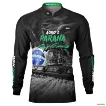 Camisa Agro BRK Agro é Paraná com UV50 + -  Gênero: Infantil Tamanho: Infantil XG