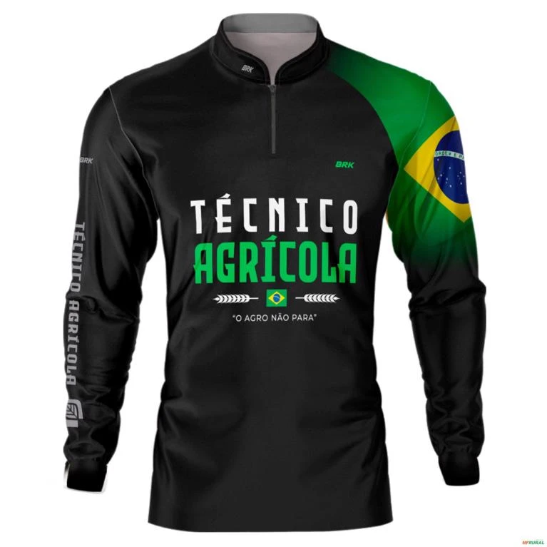 Camisa Agro BRK Técnico Agrícola com Uv50 - Tamanho:XG