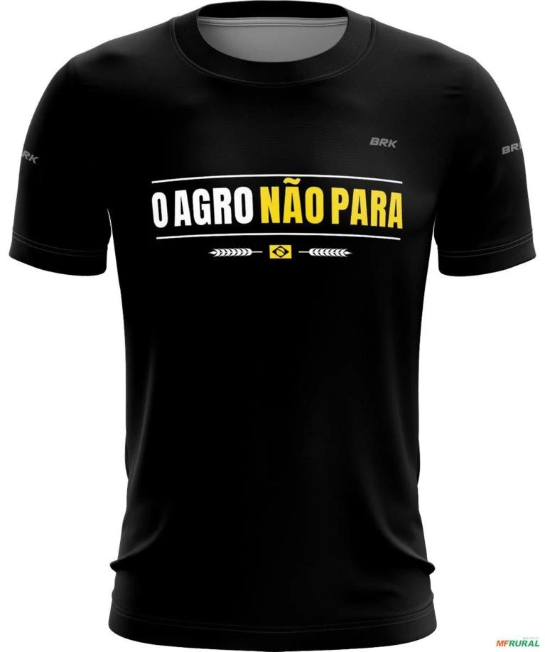 Camiseta Brk O Agro Não Para com Uv50 - Tamanho:M