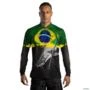 Camisa Agro BRK Piraíba Brasil com UV50 + -  Gênero: Masculino Tamanho: PP