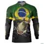 Camisa Agro BRK Pirarara Brasil com UV50 + -  Gênero: Masculino Tamanho: G
