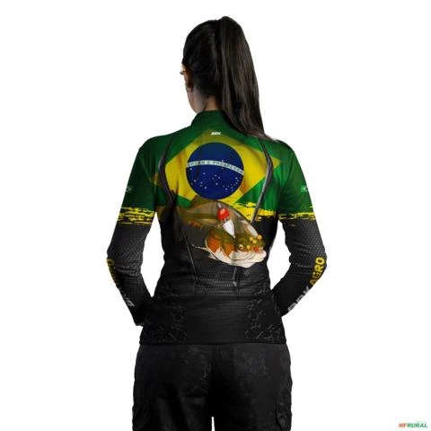Camisa Agro BRK Tambaqui Brasil com UV50 + -  Gênero: Masculino Tamanho: G