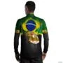 Camisa Agro BRK Tambaqui Brasil com UV50 + -  Gênero: Masculino Tamanho: XG