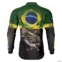 Camisa Agro BRK Traíra Brasil com UV50 + -  Gênero: Masculino Tamanho: P
