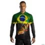 Camisa Agro BRK Tucuna Açu Brasil com UV50 + -  Gênero: Masculino Tamanho: P
