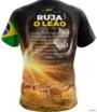 Camiseta Cristã Brk Ruja o Leão com Proteção Solar UV 50- Tamanho: M