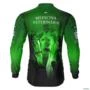 Camisa Agro BRK Medicina Veterinária Verde com UV50  - Tamanho: G