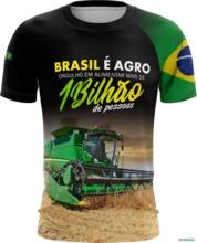 Camiseta Agro BRK Agro é Bilhão com UV50  - Tamanho: G