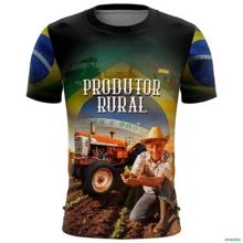 Camiseta Agro BRK Produtor Rural com UV50 - Tamanho: XG