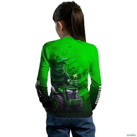Camisa Agro Brk Verdão Bi Campeão com UV50+ -  Gênero: Infantil Tamanho: Infantil M