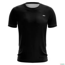 Camiseta Casual BRK Preta Lisa com UV50 + -  Gênero: Masculino Tamanho: M