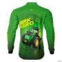 Camisa Agro BRK Trator Verde 7M com UV50+ -  Gênero: Masculino Tamanho: G1