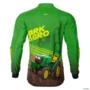 Camisa Agro BRK Trator Estreito 3036EN Verde com UV50+ -  Gênero: Masculino Tamanho: P